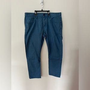 SCOTCH & SODA AMSTERDAM MEN’S RALSTON BUTTON FLY JEANS, BLUE, 36